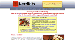 Desktop Screenshot of nerdkits.com